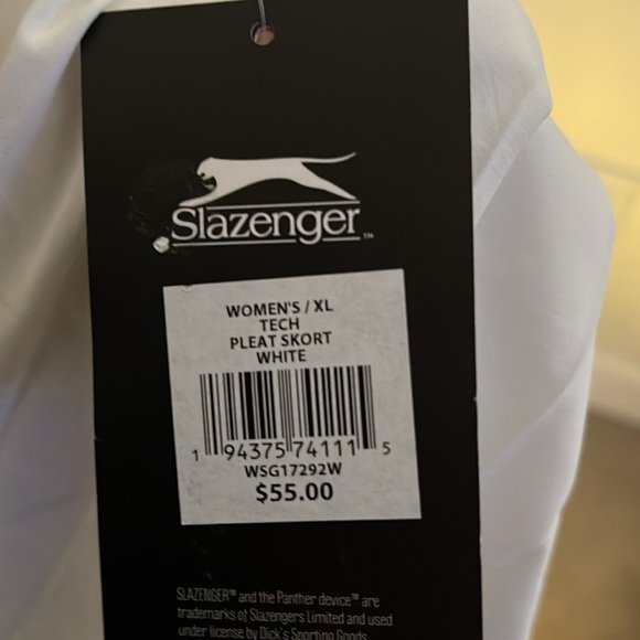 Slazenger  skort‎ white NWT - Picture 7 of 7
